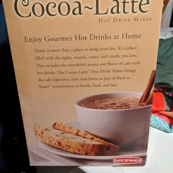 Cocoa Latte hot drink maker in box very good condition - Picture 5 of 8
